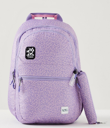 Animal Print Backpack For Kids