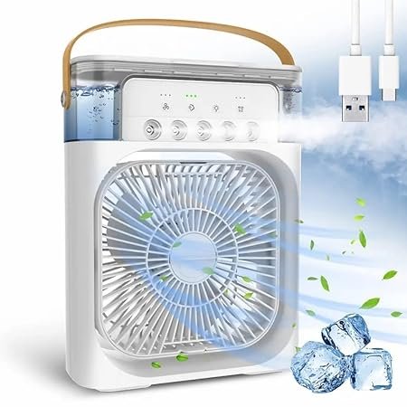 Portable Mini Air Cooler – 3-in-1 Cooling