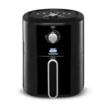 Enjoy guilt-free meals with this 4L air fryer! Fry, grill, roast & bake with 80% less oil. Auto cut-off, 1300W power & 1-year warranty for smart, safe cooking.